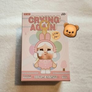 POP MART Crybaby Crying Again Love Makes Us Cry Plush Pendent 🧸